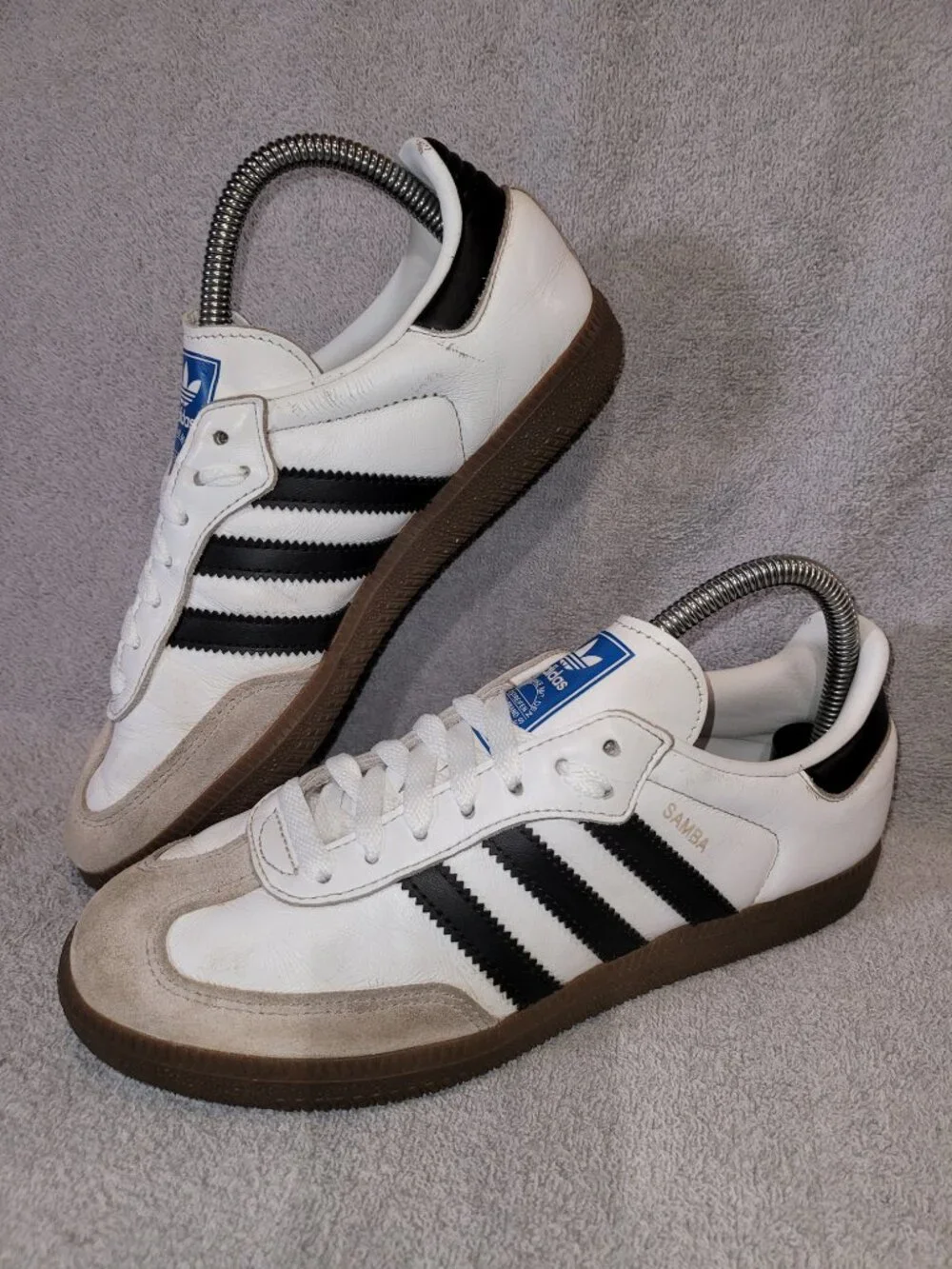 Adidas Originals Samba OG White/Black Big Kids Size 5.5 IE3675 (#1642)